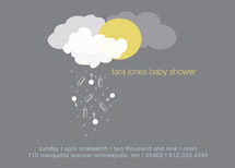 Hail Baby Shower Invitations