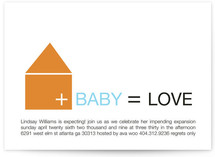 Home Baby Shower Invitations