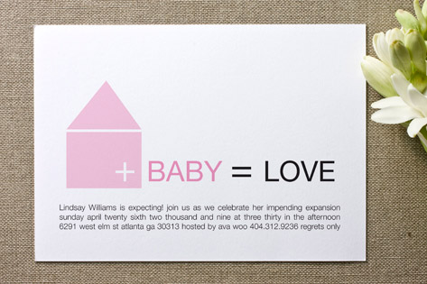 Home Baby Shower Invitations