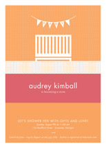 Nifty Nursery Baby Shower Invitations