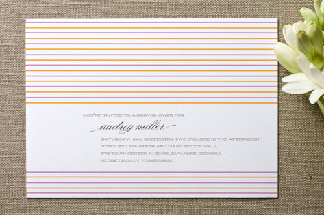 Marrakesh Baby Shower Invitations