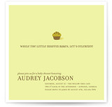 Little Muffin Baby Shower Invitations