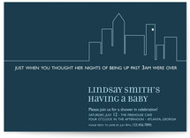 Party at my crib Baby Shower Invitations