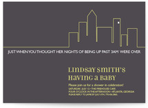 Party at my crib Baby Shower Invitations