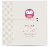 Whoooo's Expecting Baby Shower Invitations