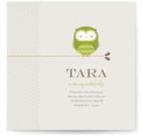 Whoooo's Expecting Baby Shower Invitations