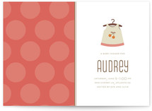 Cheery Frock Baby Shower Invitations