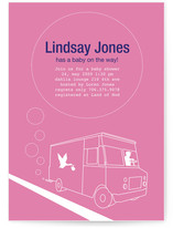 Delivery Baby Shower Invitations