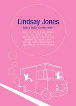Delivery Baby Shower Invitations