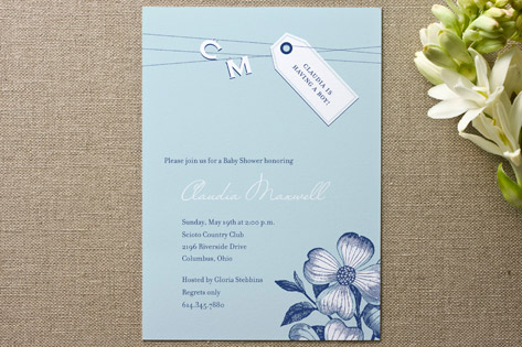 Charmed Baby Shower Invitations