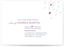 Love is in the Air Baby Shower Invitations