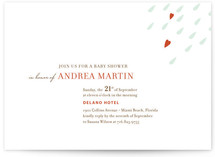 Love is in the Air Baby Shower Invitations