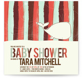Whale Tale Baby Shower Invitations