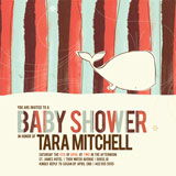 Whale Tale Baby Shower Invitations