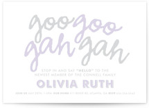 Goo Goo Baby Shower Invitations