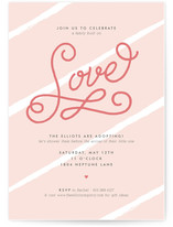 Built on Love Baby Shower Invitations