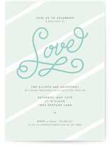 Built on Love Baby Shower Invitations