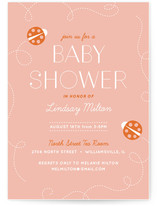 Doodle Bug Baby Shower Invitations