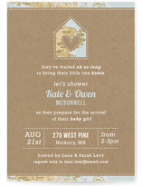 Coming Home Baby Shower Invitations