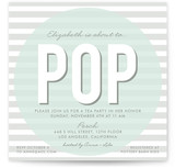 Pop Baby Shower Invitations