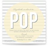 Pop Baby Shower Invitations