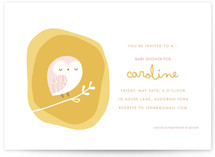 Woodland Nest Baby Shower Invitations