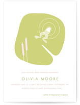 Quiet Pond Baby Shower Invitations