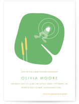 Quiet Pond Baby Shower Invitations