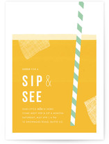Pleased as Punch Baby Shower Invitations