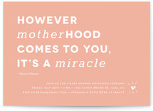 Sunbeam Baby Shower Invitations
