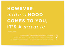 Sunbeam Baby Shower Invitations