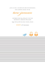 Classic Stripes & Sprouts Baby Shower Invitations, by Emily Ranneby