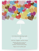 a lovely arrival Baby Shower Invitations
