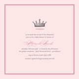 Our Little Princess Baby Shower Invitations, by Katie Beth Shirley