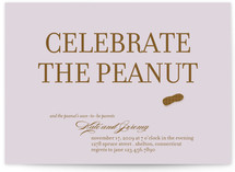 our peanut Baby Shower Invitations