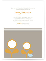 Spring Sprouts & the Birdie Baby Shower Invitations