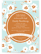 Sweet Florals Baby Shower Invitations