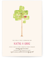 Family Tree Baby Shower Invitations