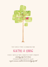 Family Tree Baby Shower Invitations