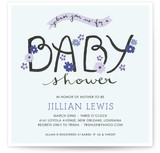 The Cheerful Baby Baby Shower Invitations
