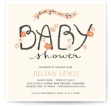 The Cheerful Baby Baby Shower Invitations