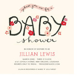 The Cheerful Baby Baby Shower Invitations