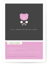 Hipster Modern Baby Shower Invitations