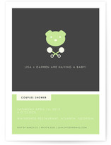 Hipster Modern Baby Shower Invitations