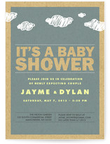 It's Raining Babies Baby Shower Invitations