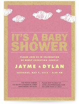 It's Raining Babies Baby Shower Invitations