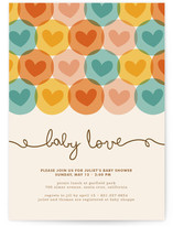 Baby Love Baby Shower Invitations