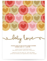 Baby Love Baby Shower Invitations