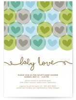 Baby Love Baby Shower Invitations