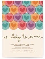 Baby Love Baby Shower Invitations